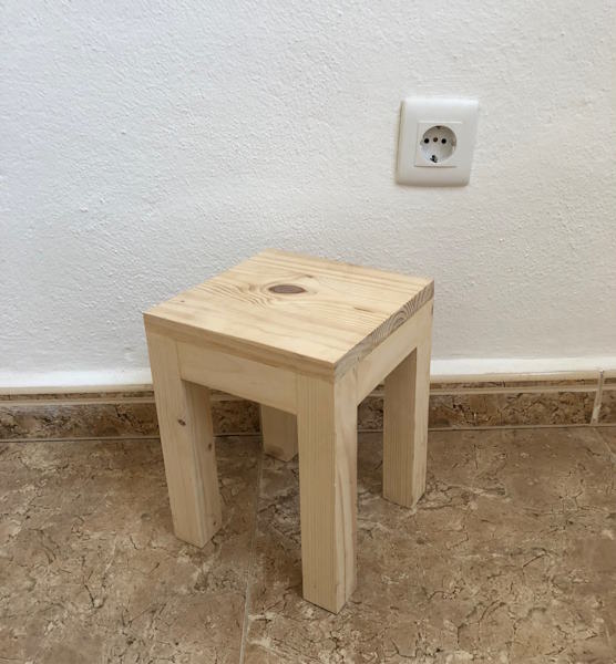 Mesa Pino estilo Nórdico